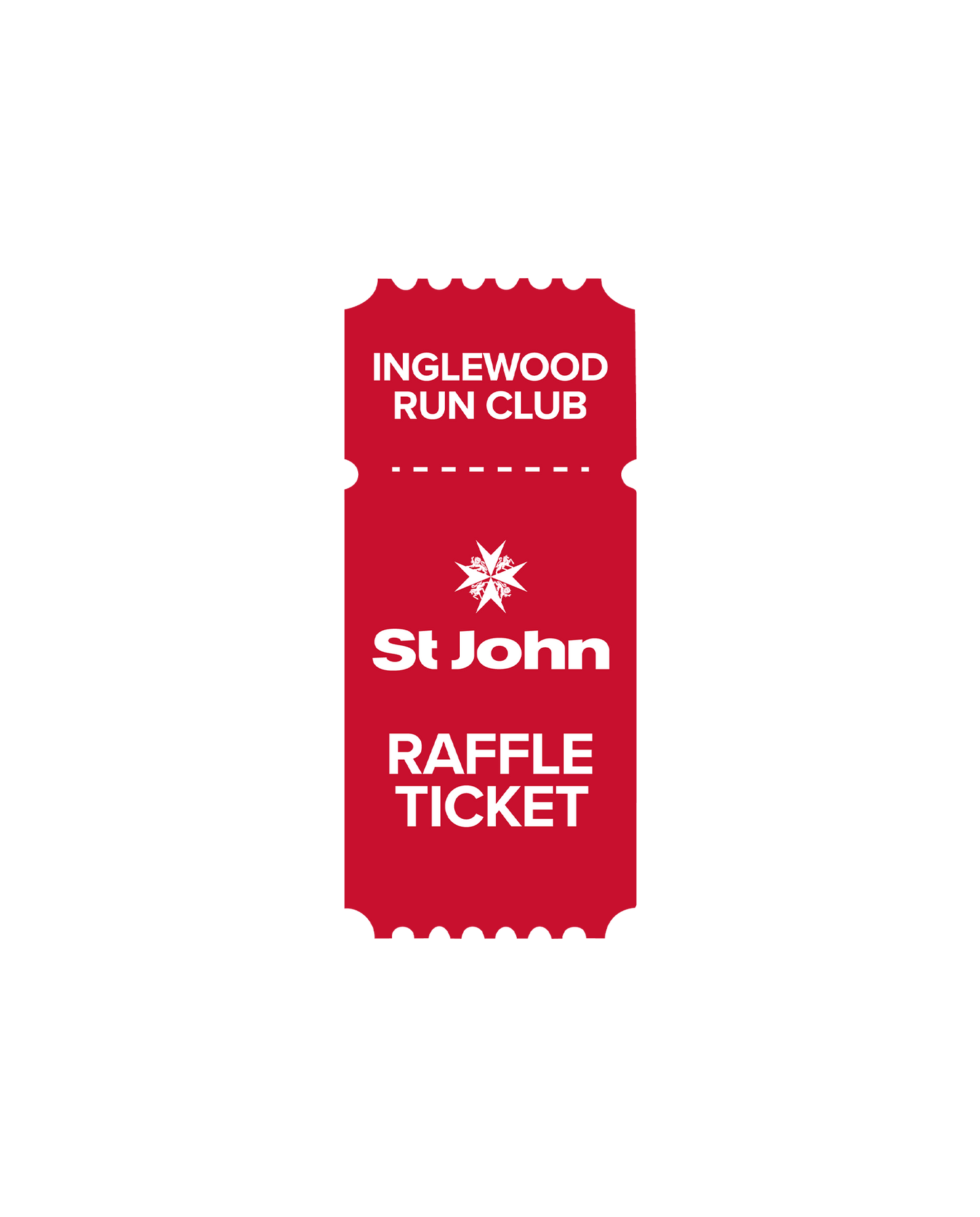 St John Ambulance Raffle Tickets