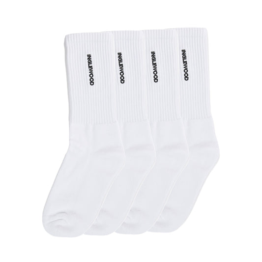 Inglewood Socks - 2 Pack (White)