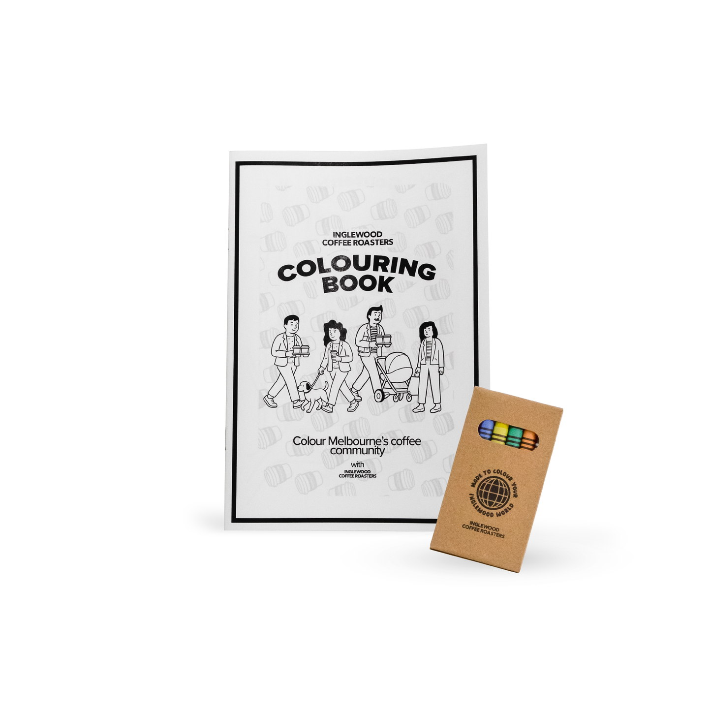 Colouring Book & Crayon Bundle