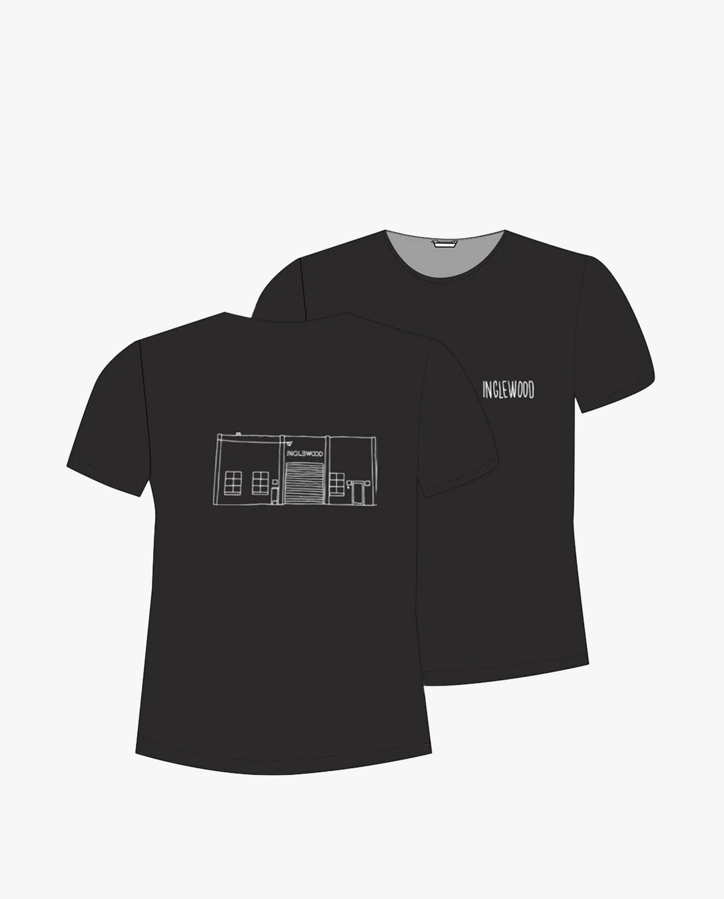 Casa Amuk X Inglewood Black Crew Neck Tee