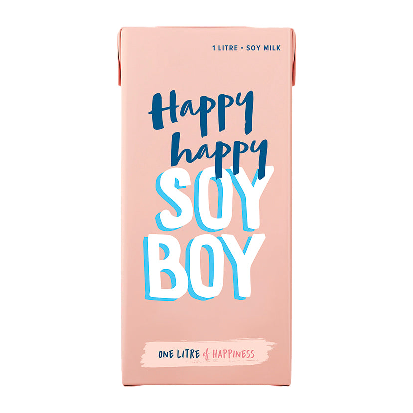 Happy Happy Soy Boy Box of 6 x 1L