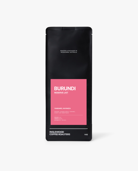 Reserve List - Burundi, Yandaro, Kayanza - Espresso Roast