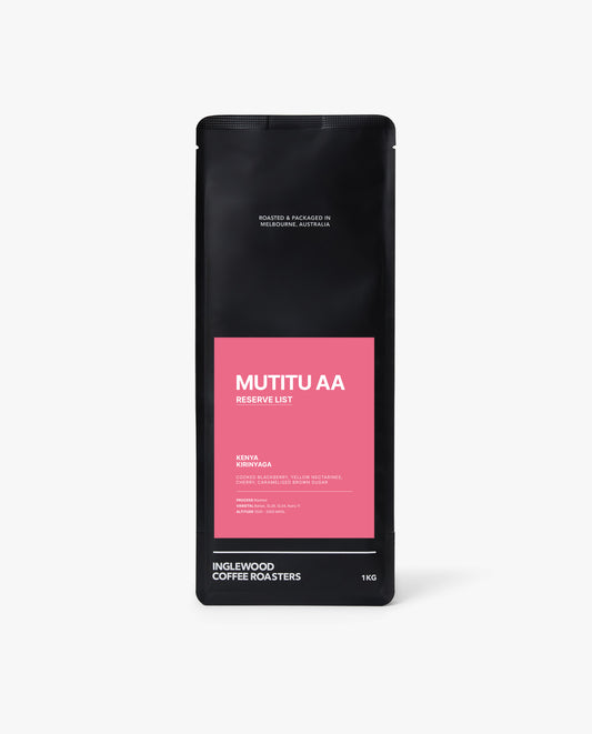 Reserve List - Kenya Mutitu AA - Espresso Roast