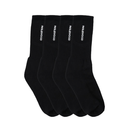 Inglewood Socks - 2 Pack (Black)
