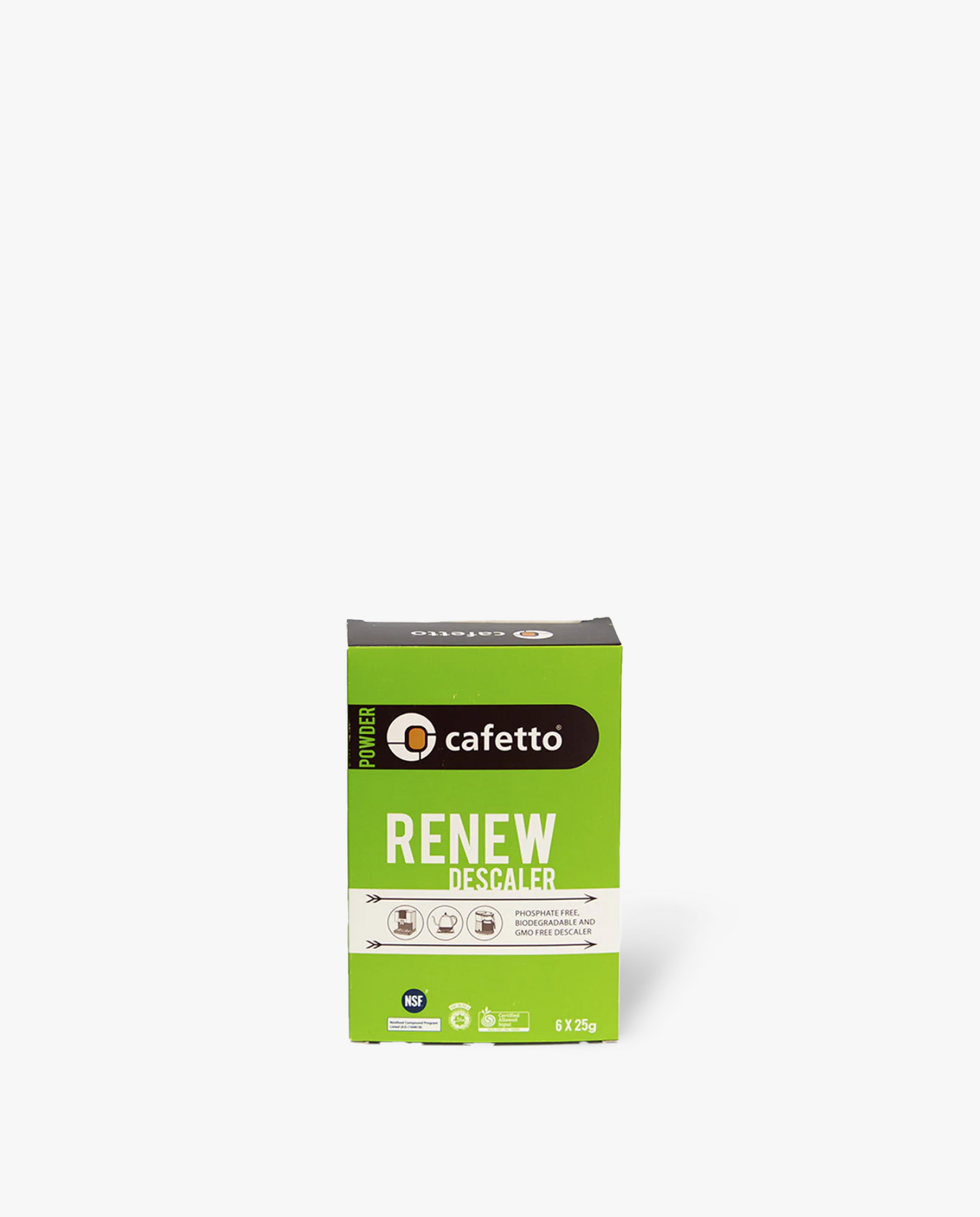 Cafetto Renew Descaler - 6 x 25g Sachets