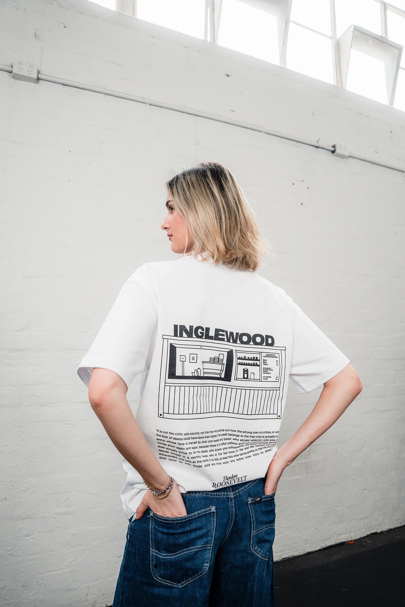 The Counter Tee - White