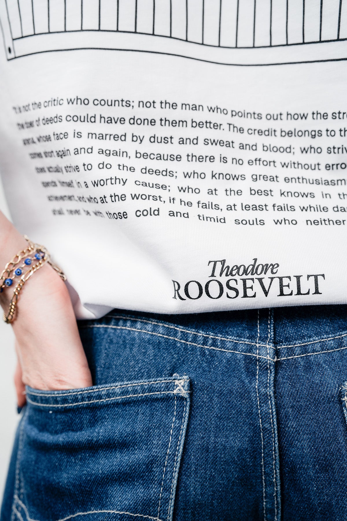 The Counter Tee - White