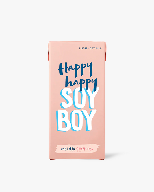 Happy Happy Soy Boy Box of 6 x 1L