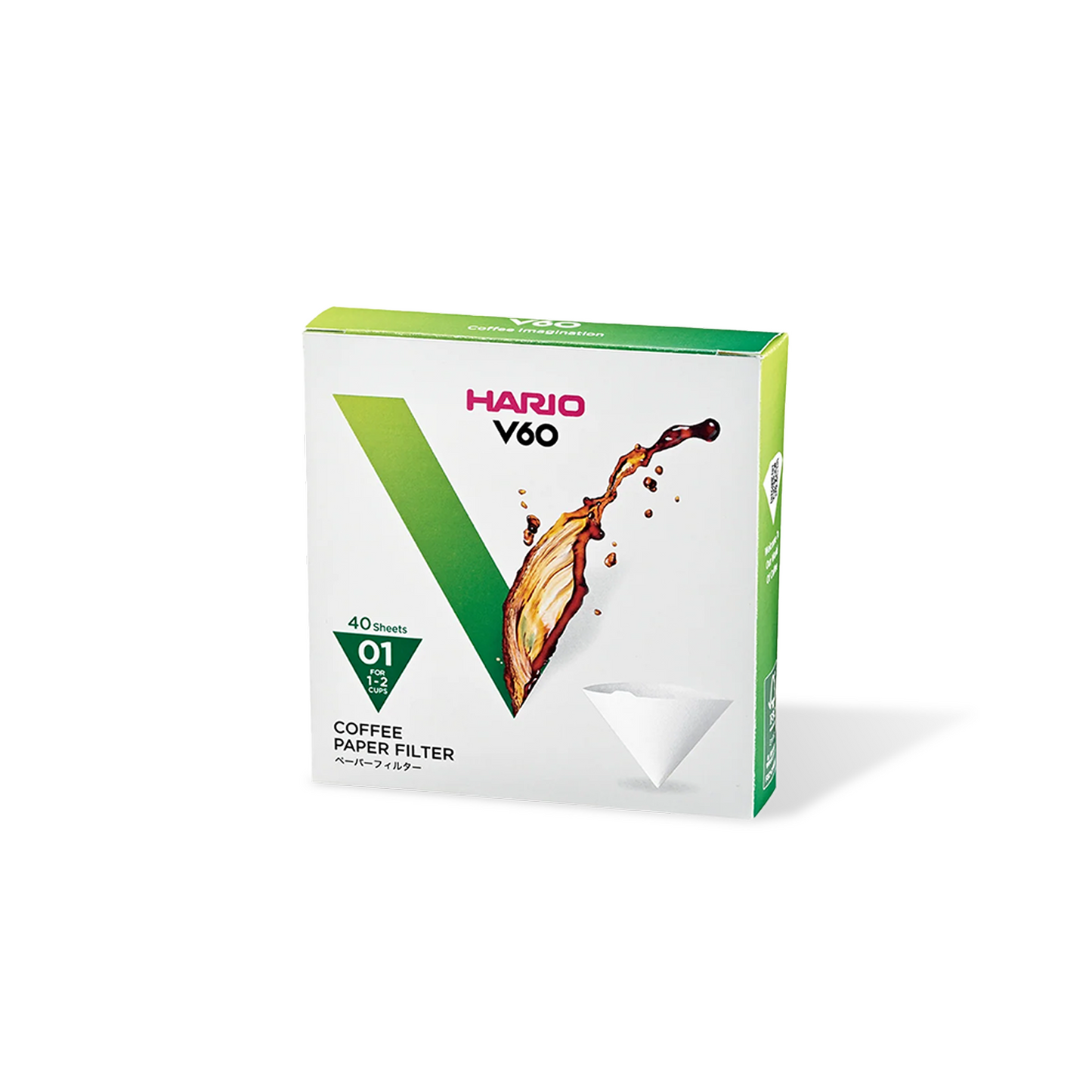 Hario V60 Paper Filter 01 - 40 Pack