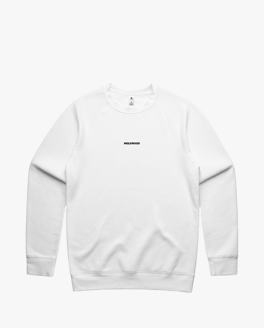Inglewood Crew Neck Jumper White