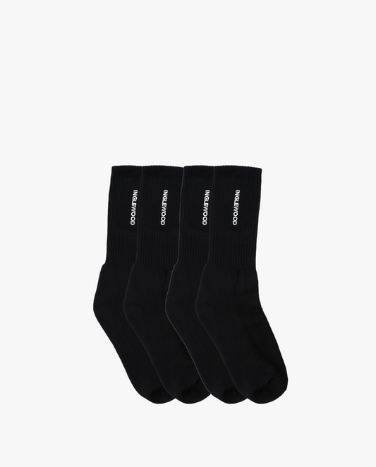 Inglewood Socks - 2 Pack (Black)