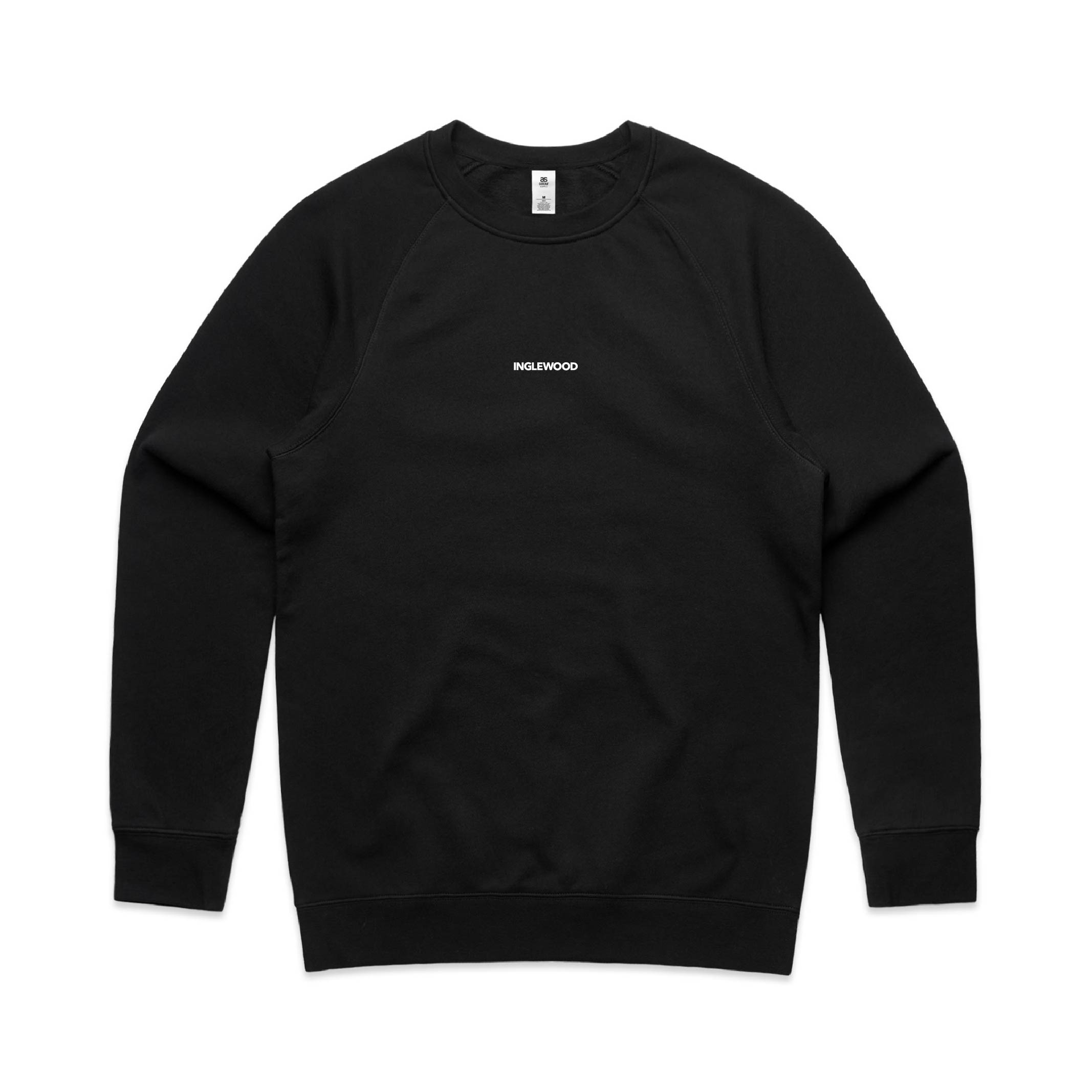 Inglewood Crew Neck Jumper Black