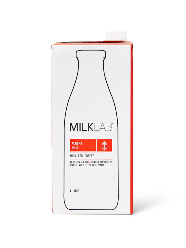 Milk Lab Almond Milk Box of 8 x 1L Inglewood Coffee