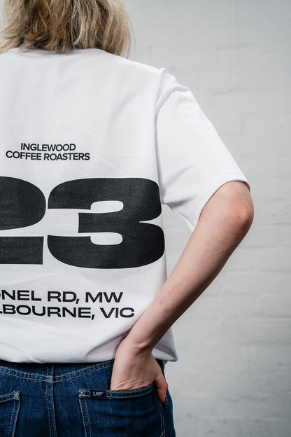 On The Block Tee - White