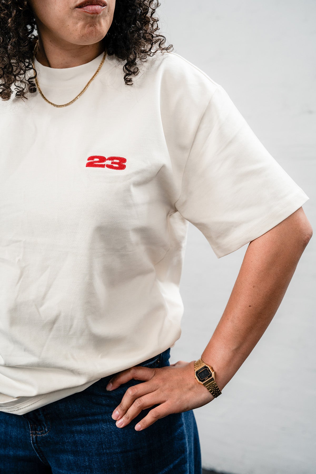 On The Block Tee - Beige