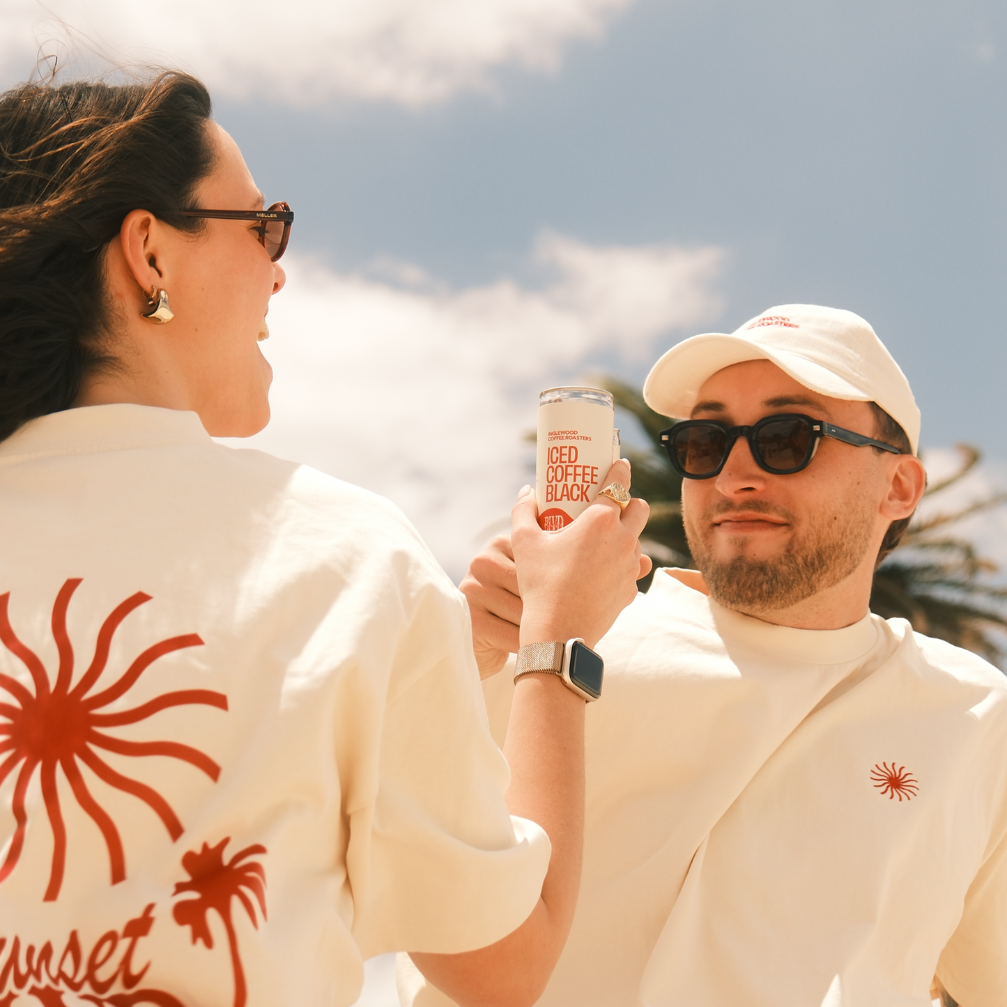 The Sundown Tee - Beige