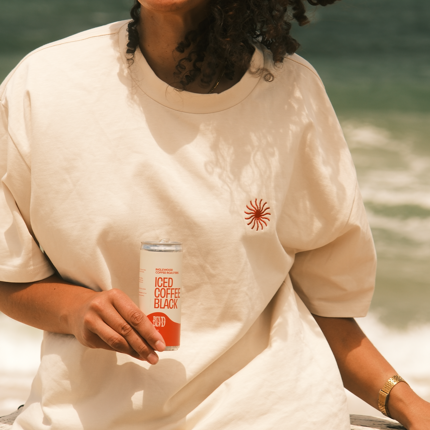 The Sundown Tee - Beige