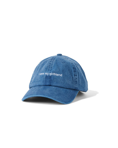 i love my girlfriend - denim hat