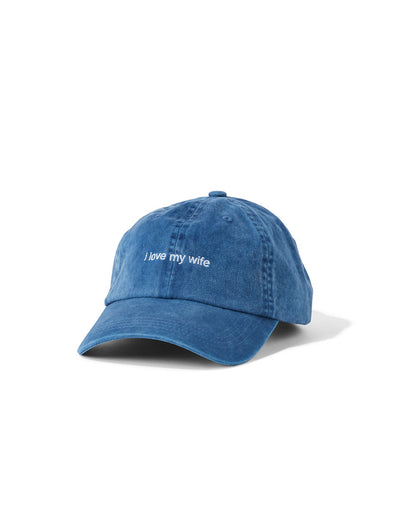 i love my wife - denim hat