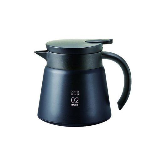 Hario V60 Insulated Stainless Server 600ml - Black