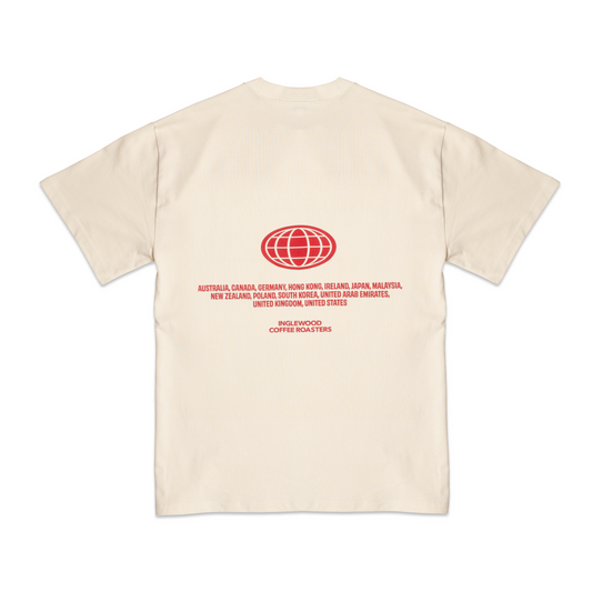 The Worldwide Tee - Beige